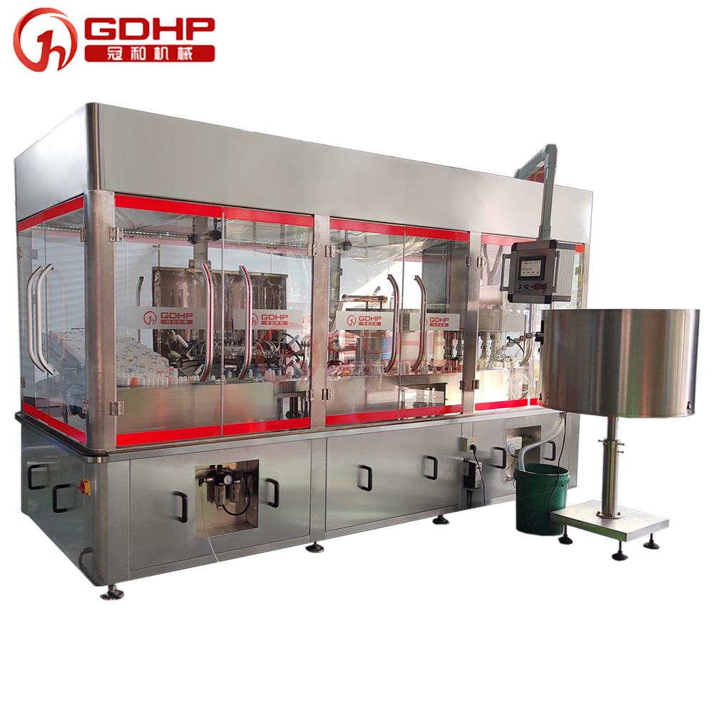 口服液高速灌裝旋蓋生產(chǎn)線-14a